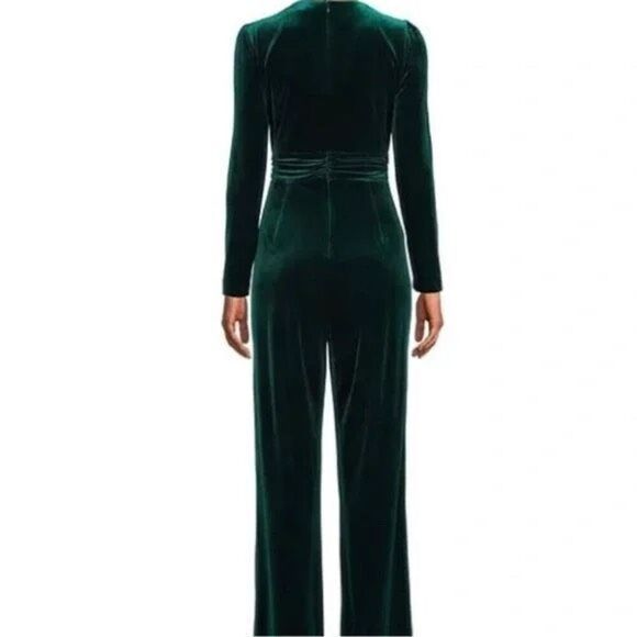Antonio Melani Miranda Long Sleeve Velvet Jumpsuit size 0 - Picture 5 of 5
